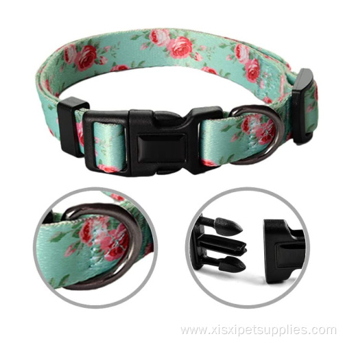 Dog Accesories Ajustable Dog Collar And Leash Set